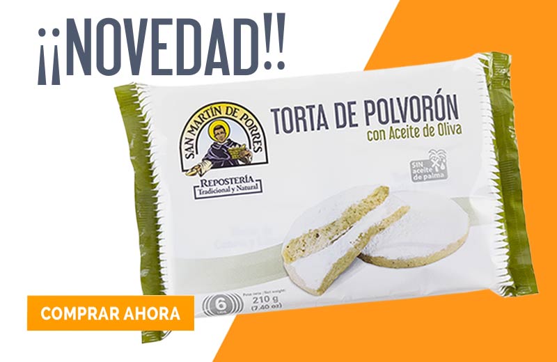 TORTA de POLVORÓN con Aceite de Oliva